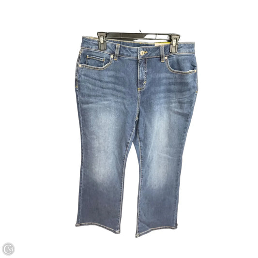 Jeans Boot Cut By Style And Co Collection Women In Blue, Size: 14
