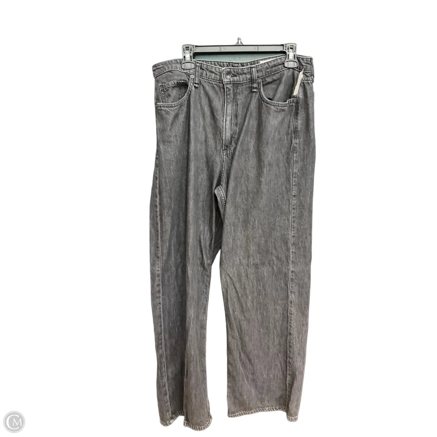 Jeans Wide Leg By Rag And Bone In Black, Size: 10