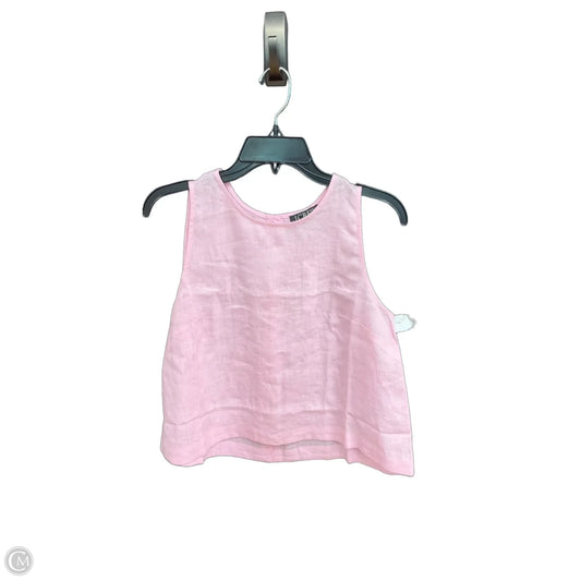 Top Sleeveless By J. Crew In Pink, Size: S