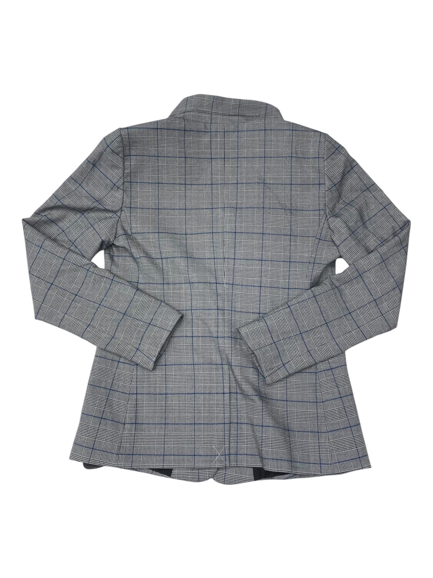 Blazer By Loft In Plaid Pattern, Size:4