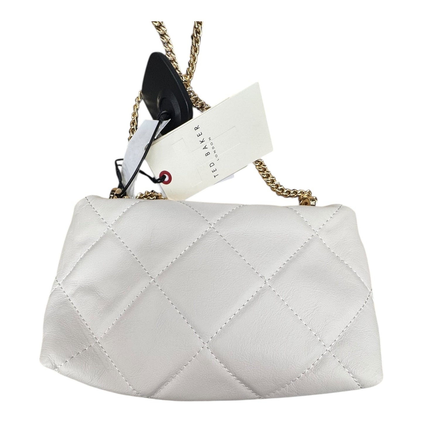 Handbag Designer By Ted Baker In Cream, Size:Small