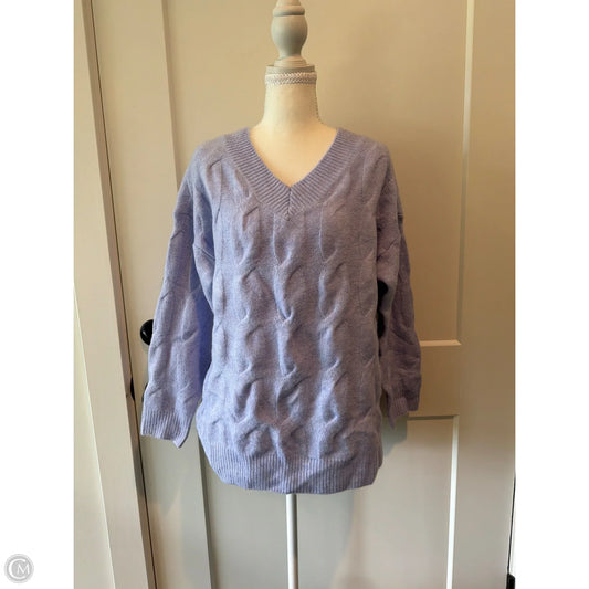 Sweater By Dreamers In Purple, Size: M