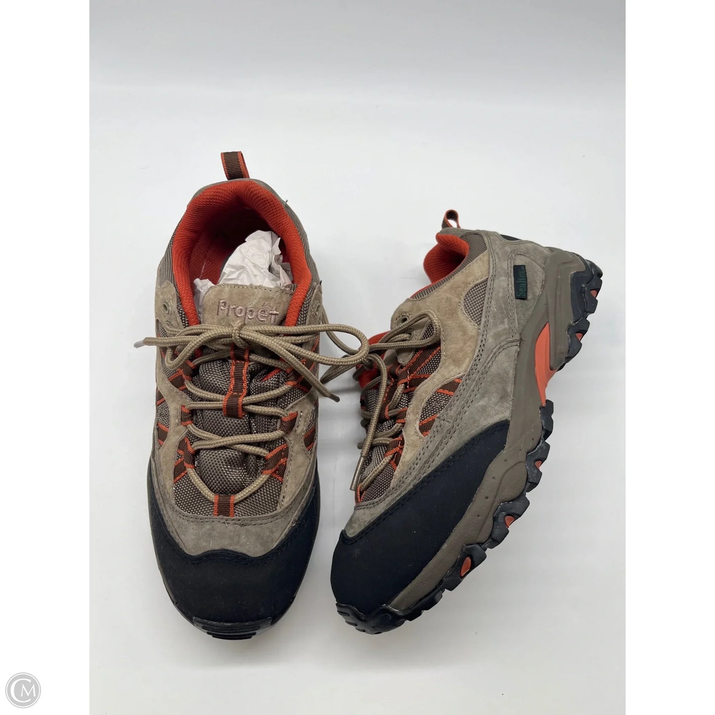Shoes Athletic By Clothes Mentor In Tan, Size: 9