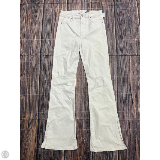 Jeans Boot Cut By Hidden In White Denim, Size: 2
