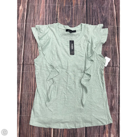 Top Short Sleeve By White House Black Market In Green, Size: M