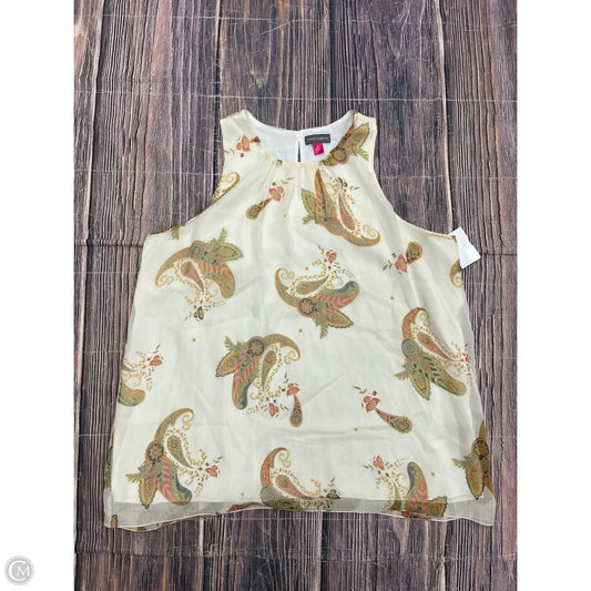 Tank Top By Vince Camuto In Ivory, Size: M