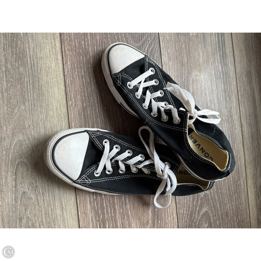 Shoes Athletic By Converse In Black & White, Size: 9.5