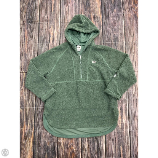 Sweatshirt Hoodie By The North Face In Green, Size: Xl