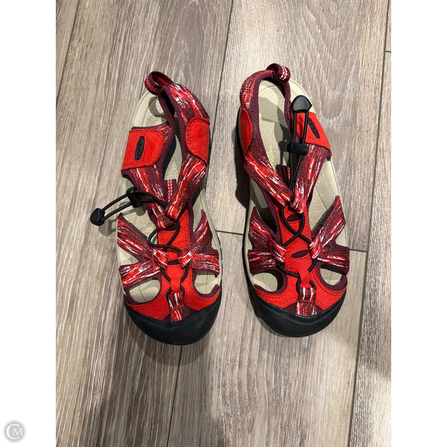 Sandals Sport By Keen In Red, Size: 7.5