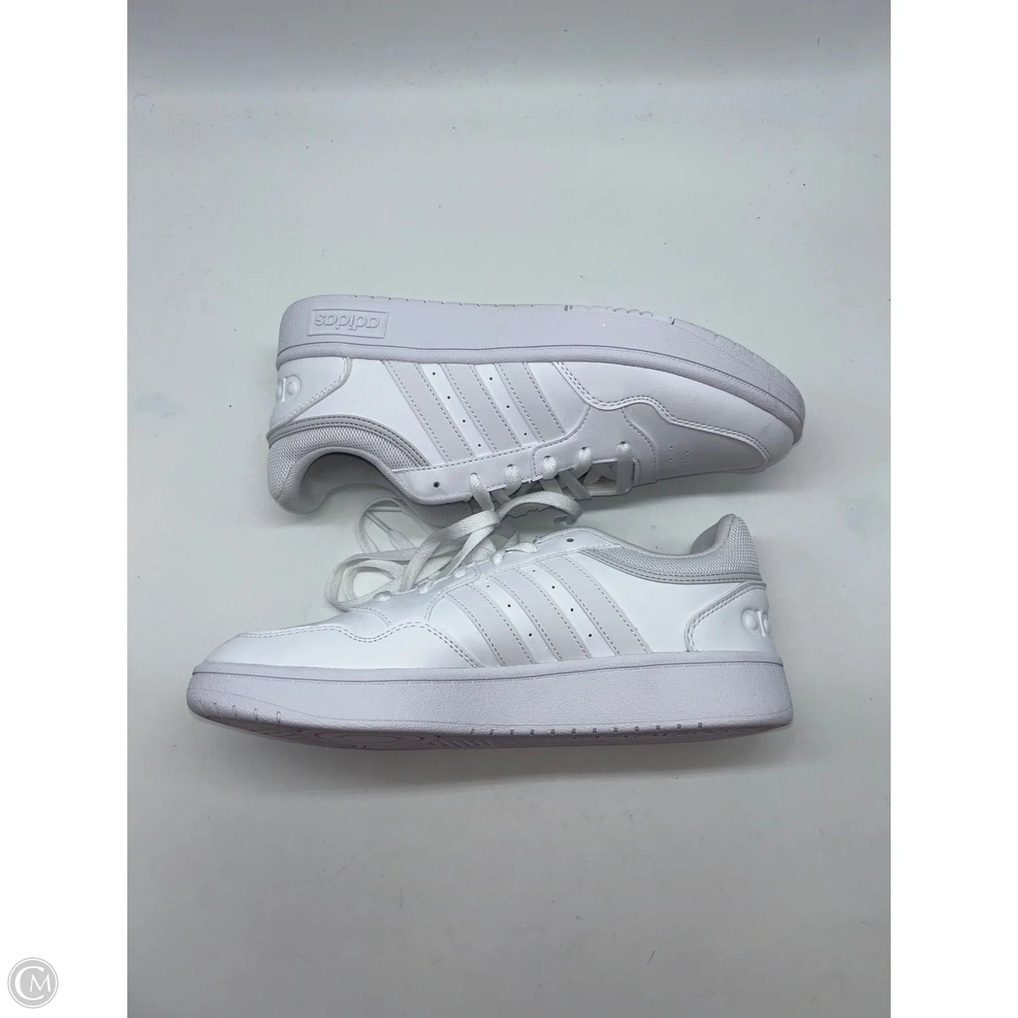 Shoes Athletic By Adidas In White, Size: 9