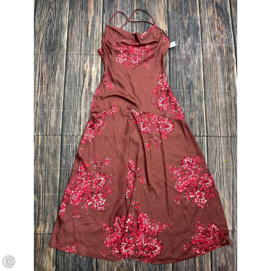 Dress Casual Maxi By Free People In Maroon, Size: S