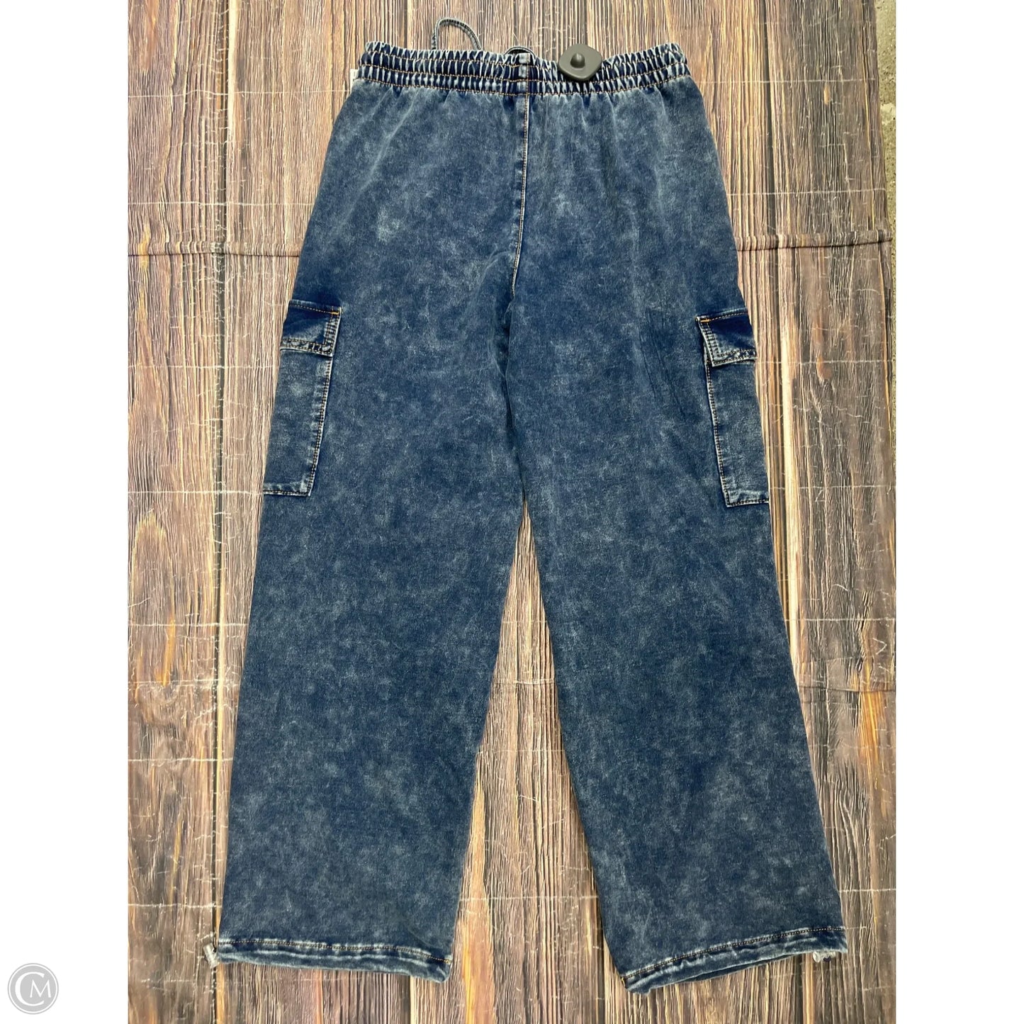 Pants Cargo & Utility By Vanilla Star In Blue Denim, Size: S