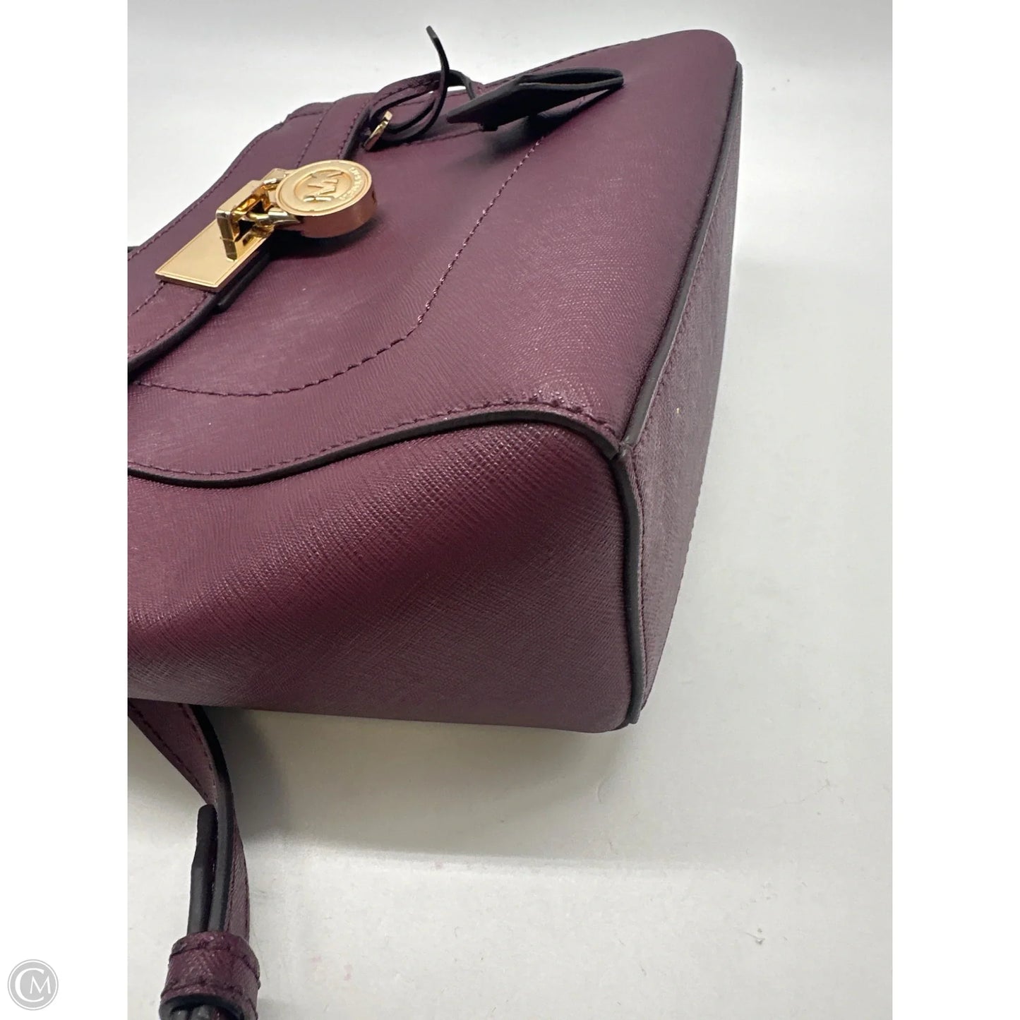 Handbag Leather By Michael By Michael Kors, Size: Small