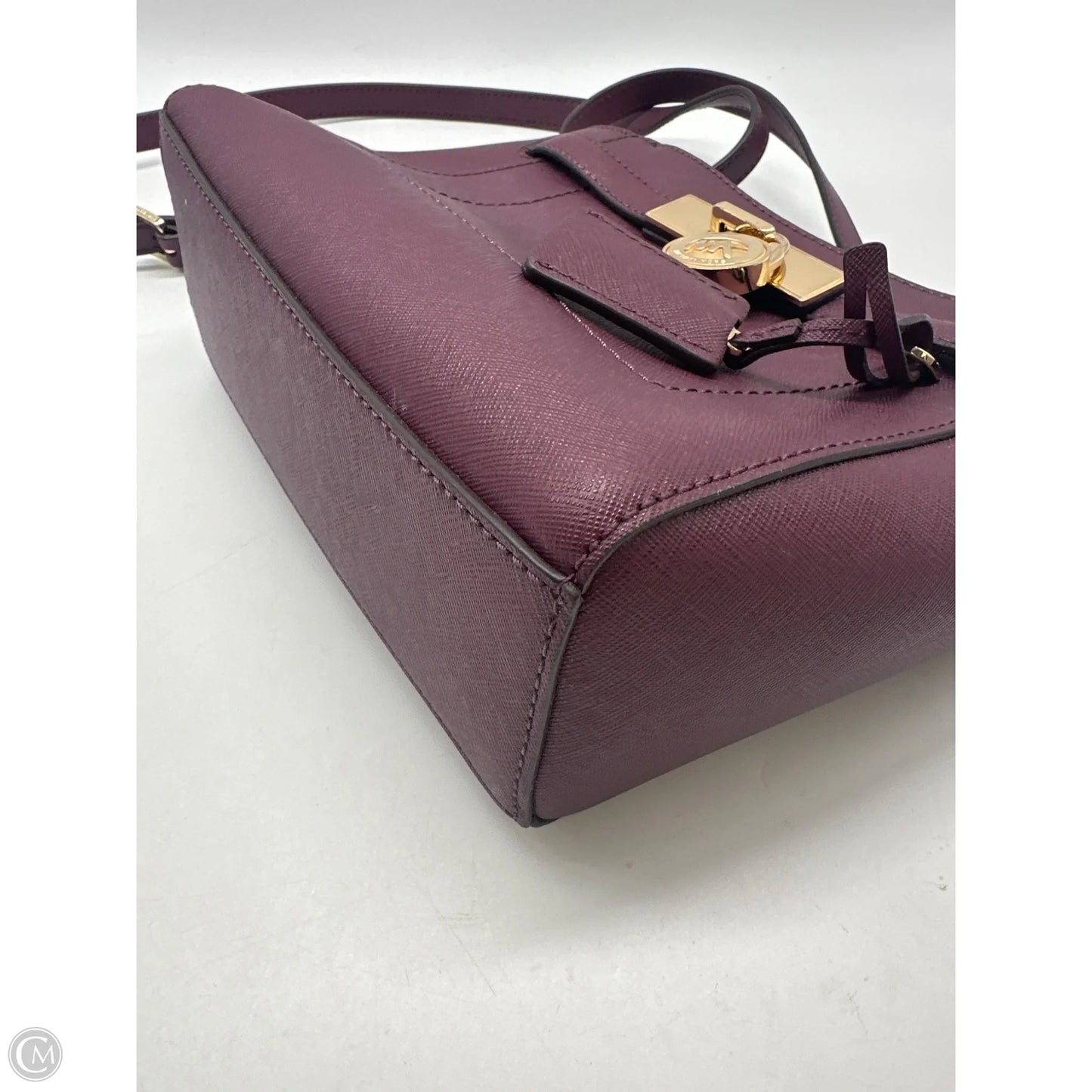 Handbag Leather By Michael By Michael Kors, Size: Small