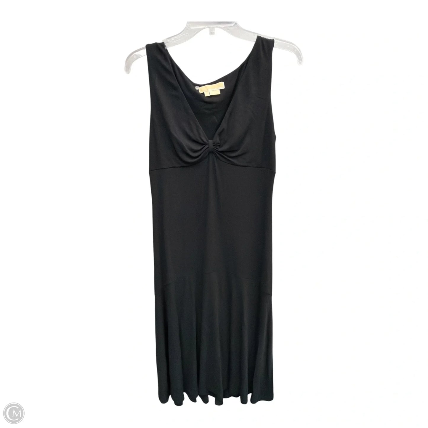 Dress Casual Midi By Michael By Michael Kors In Black, Size: 12