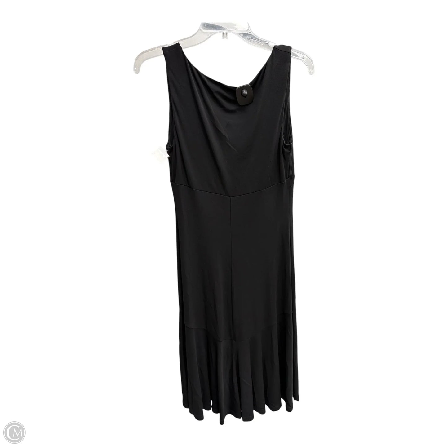 Dress Casual Midi By Michael By Michael Kors In Black, Size: 12