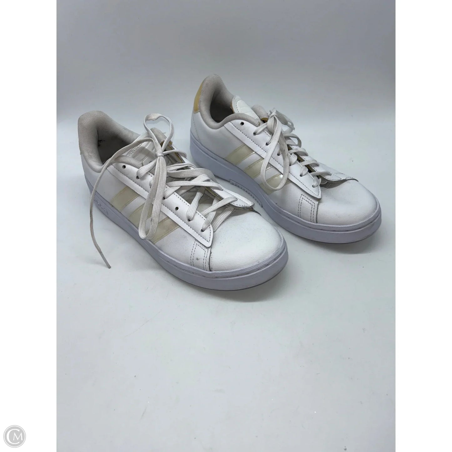 Shoes Athletic By Adidas In White, Size: 10