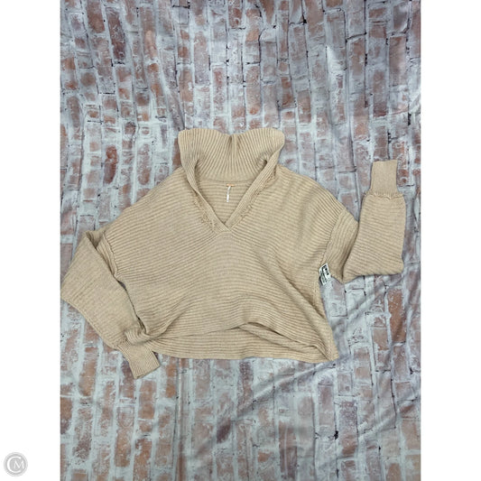 Sweater By Free People In Peach, Size: M