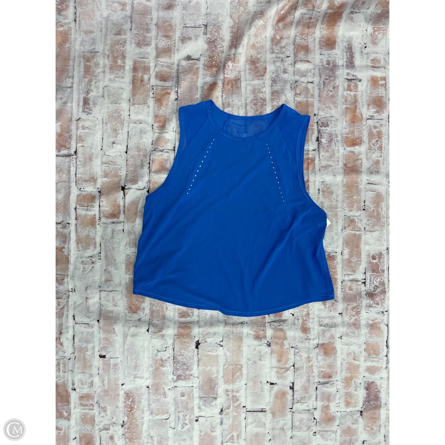 Athletic Tank Top By Lululemon In Blue, Size: S