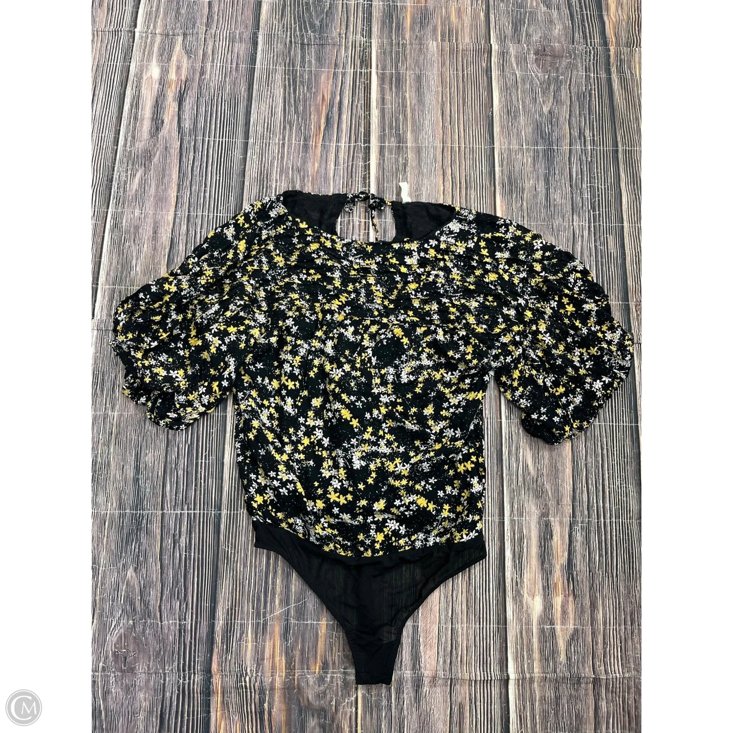 Top Short Sleeve By Free People In Black, Size: Xs