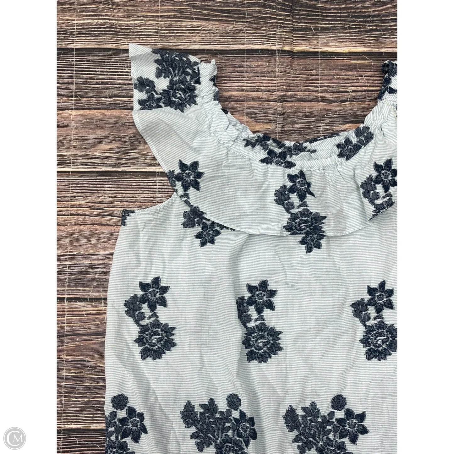 Top Sleeveless By J. Jill In Blue, Size: L Tall