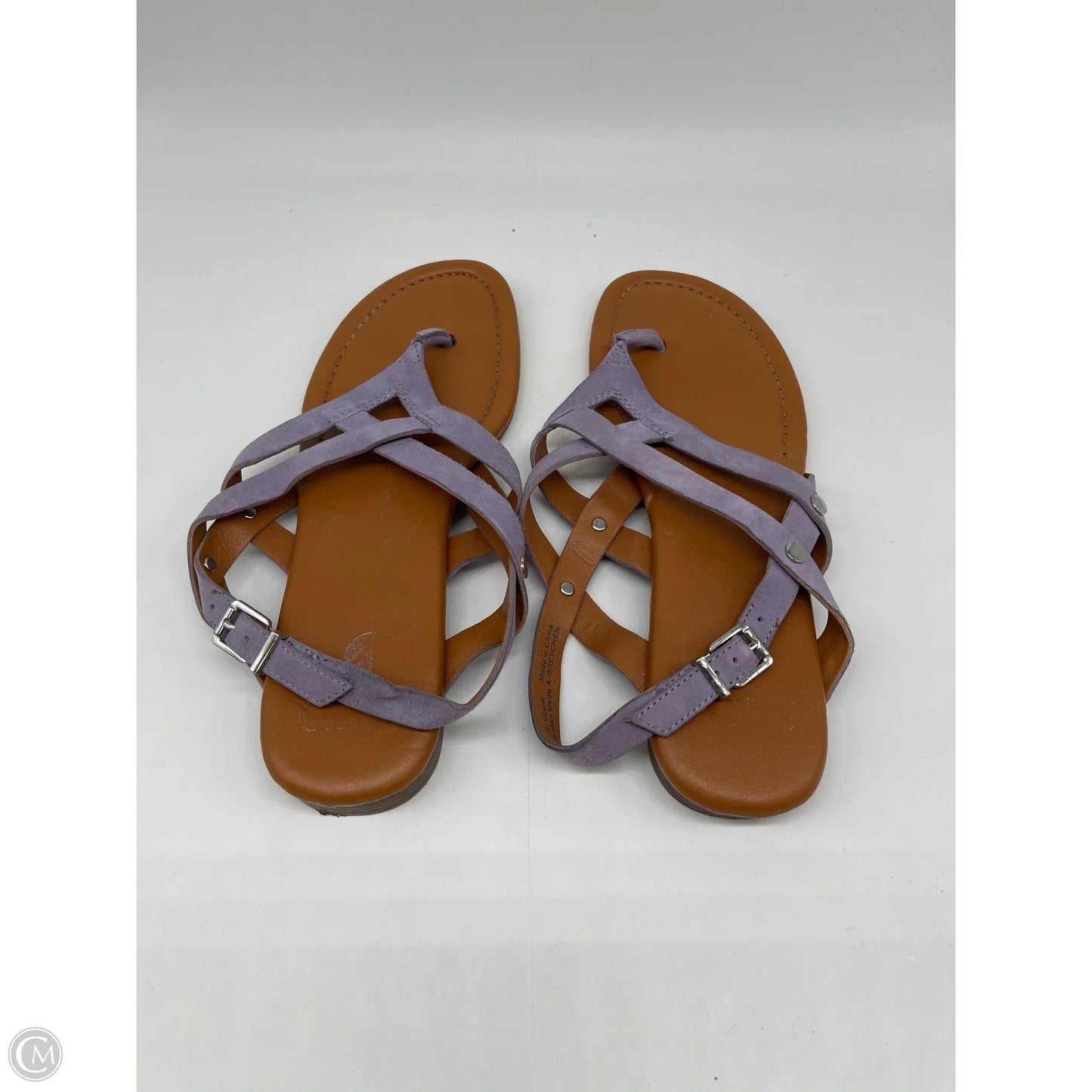 Sandals Flats By Franco Sarto In Purple, Size: 8.5