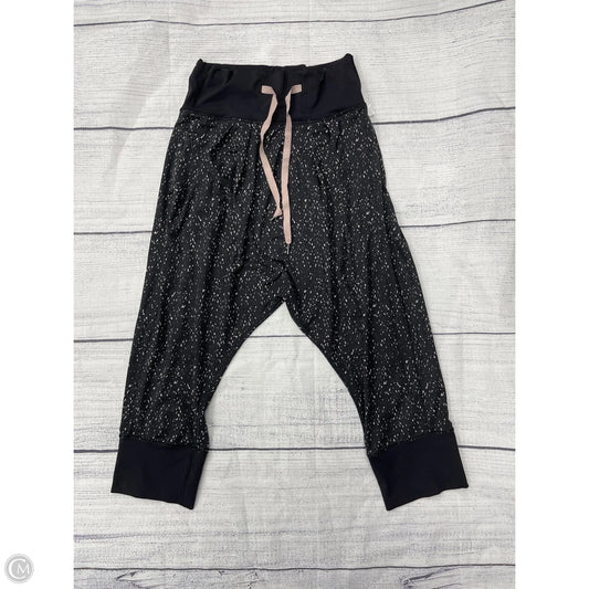 Athletic Capris By Lululemon In Black, Size: M