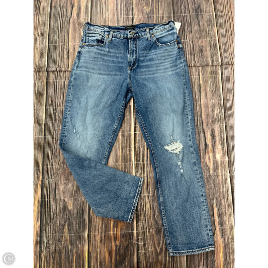 Jeans Skinny By Silver In Blue Denim, Size: 14