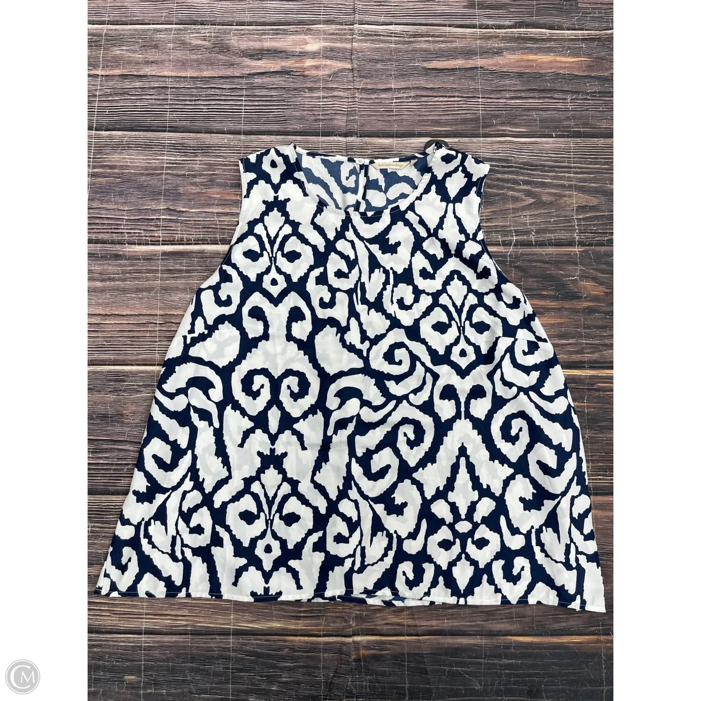 Tank Top By Soft Surroundings In White, Size: 3x