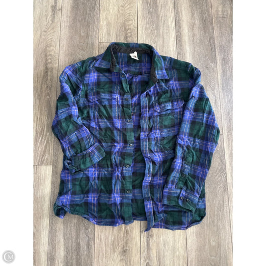 Top Long Sleeve By The North Face In Purple, Size: Xl
