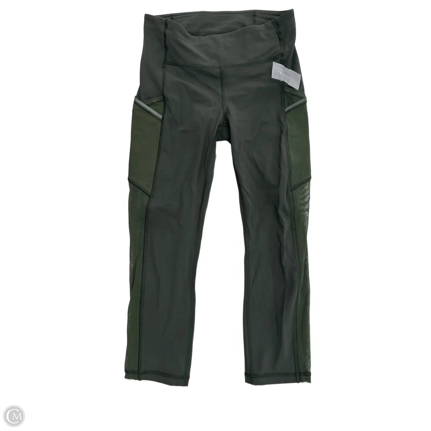 Athletic Leggings By Lululemon In Green, Size: 4