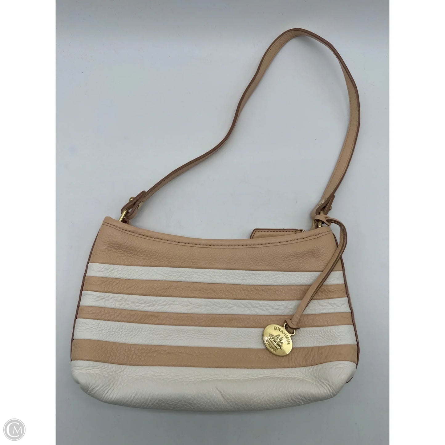 Handbag Designer By Brahmin, Size: Small