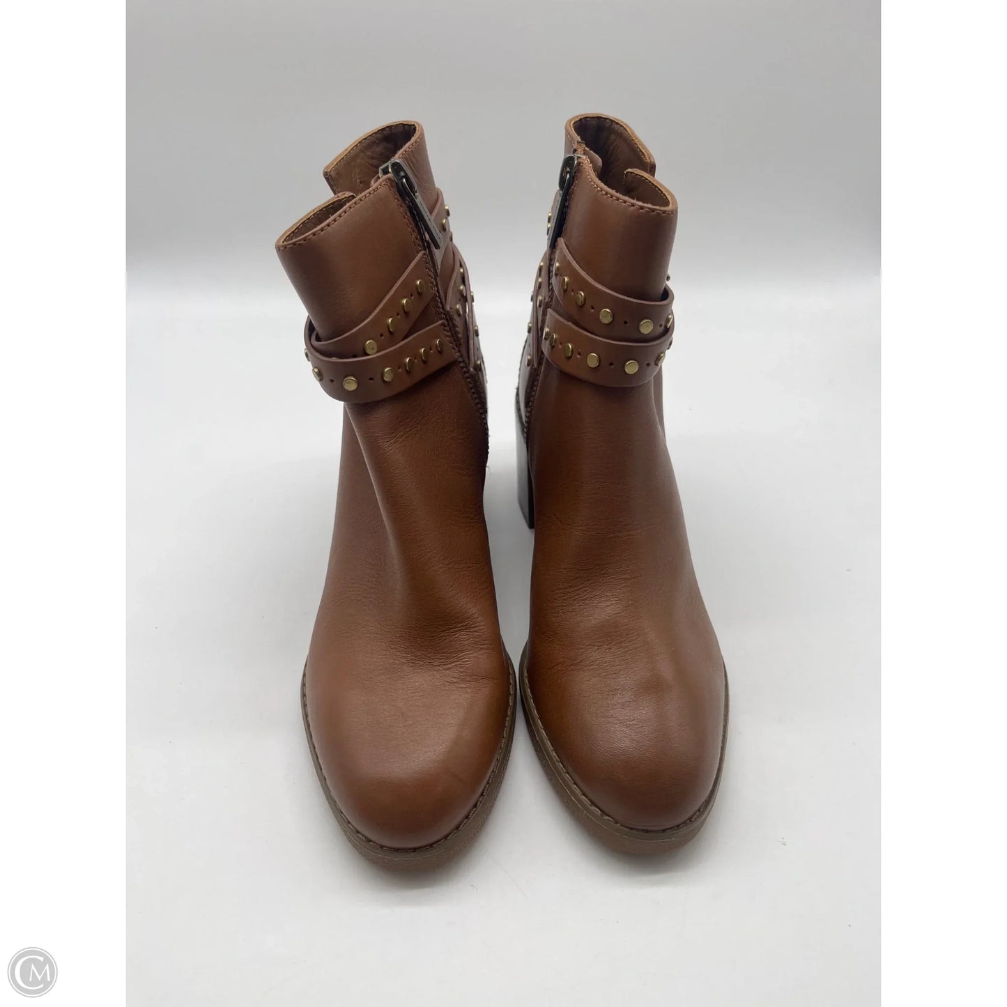 Boots Ankle Heels By Michael By Michael Kors In Brown, Size: 6