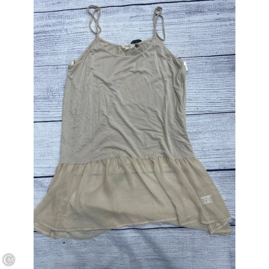 Tank Top By Easel In Cream, Size: L