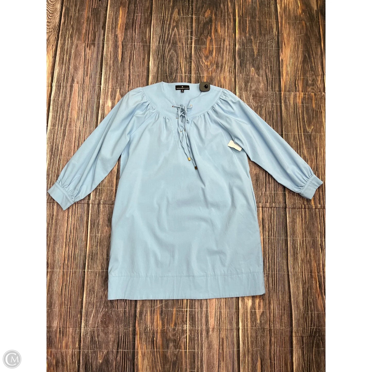 Dress Casual Short By Tuckernuck In Blue, Size: M