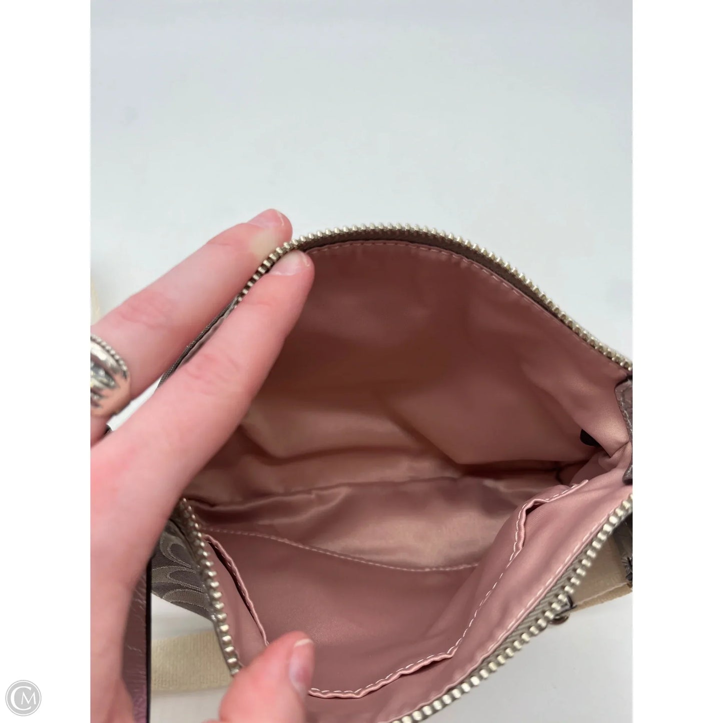 Crossbody Designer By Coach, Size: Small
