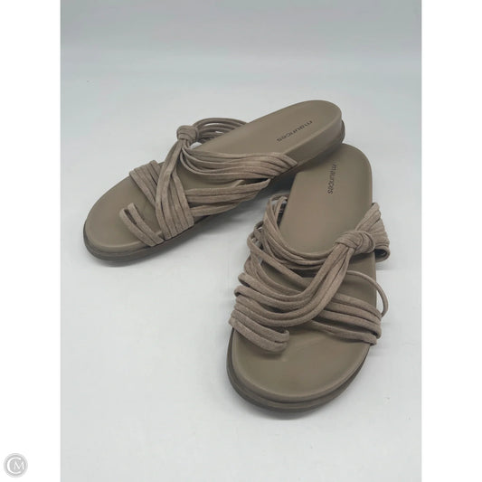 Sandals Flats By Maurices In Tan, Size: 8