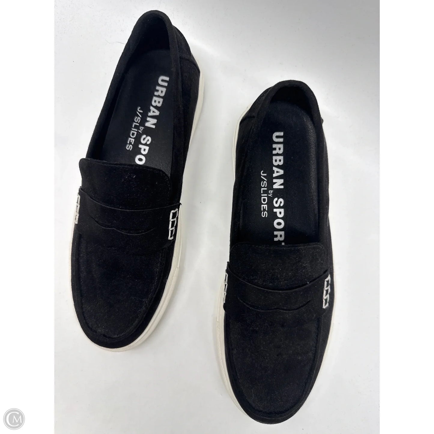 Shoes Sneakers By J Slides In Black, Size: 9