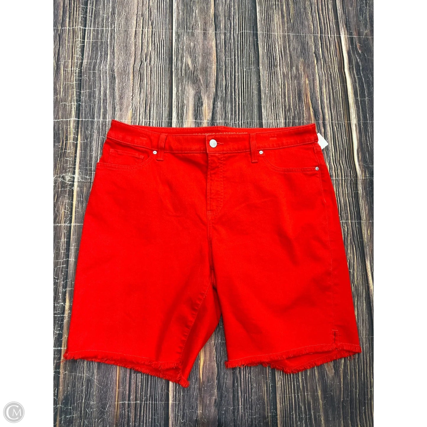 Shorts By Chicos In Red, Size: 14