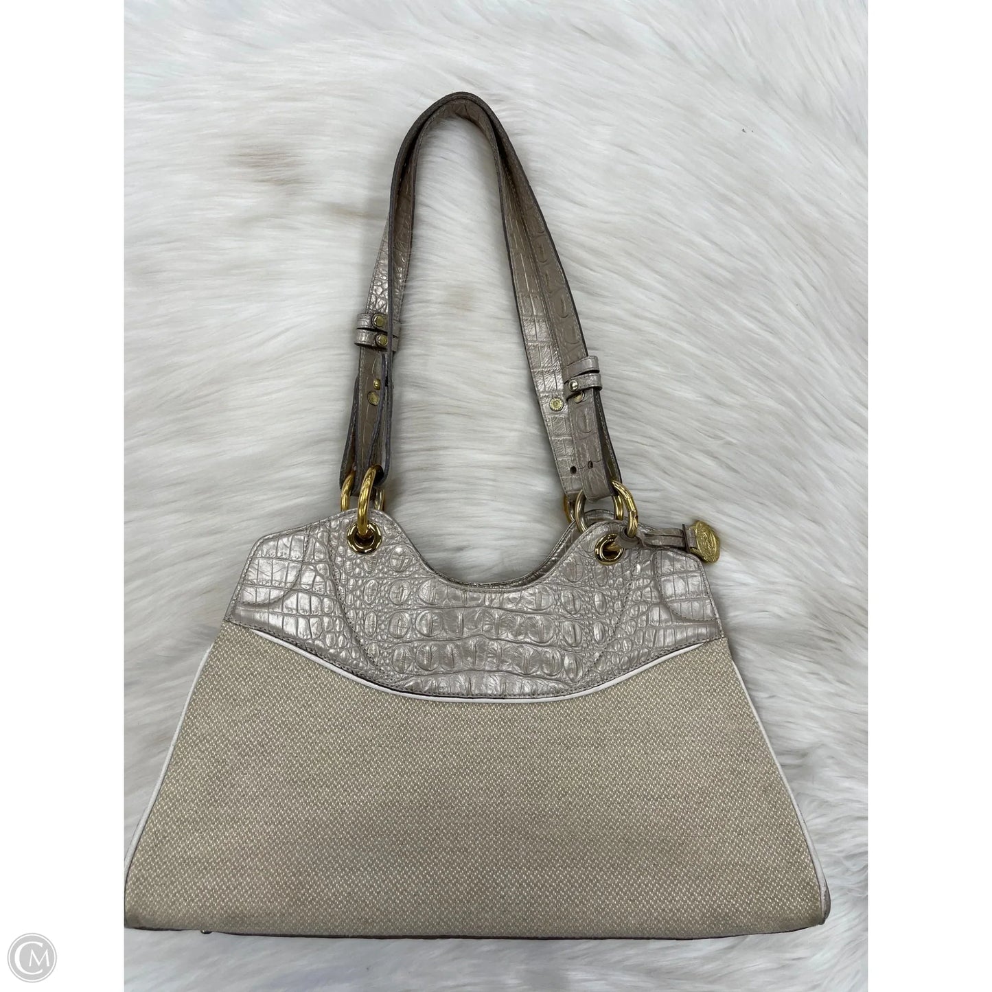 Handbag Designer By Brahmin, Size: Medium