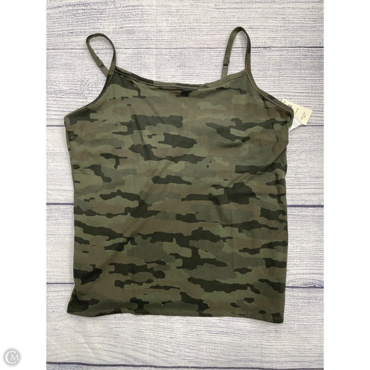 Tank Top By Duluth Trading In Camouflage Print, Size: 1x