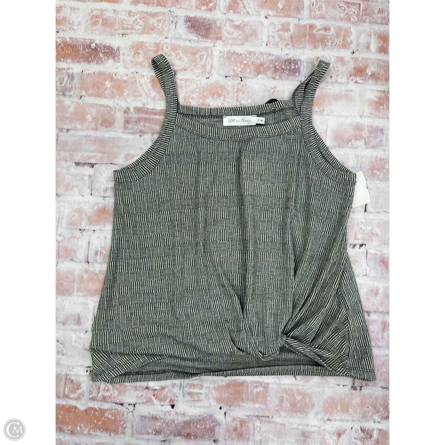 Tank Top By Clothes Mentor In Green, Size: S