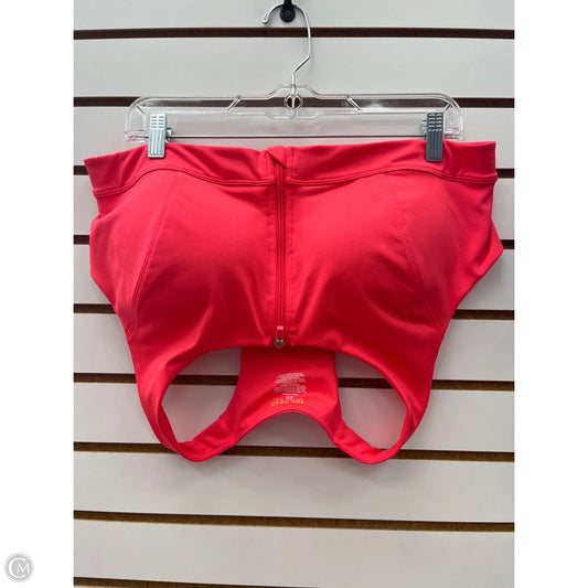 Athletic Bra By Tek Gear In Pink, Size: 2x