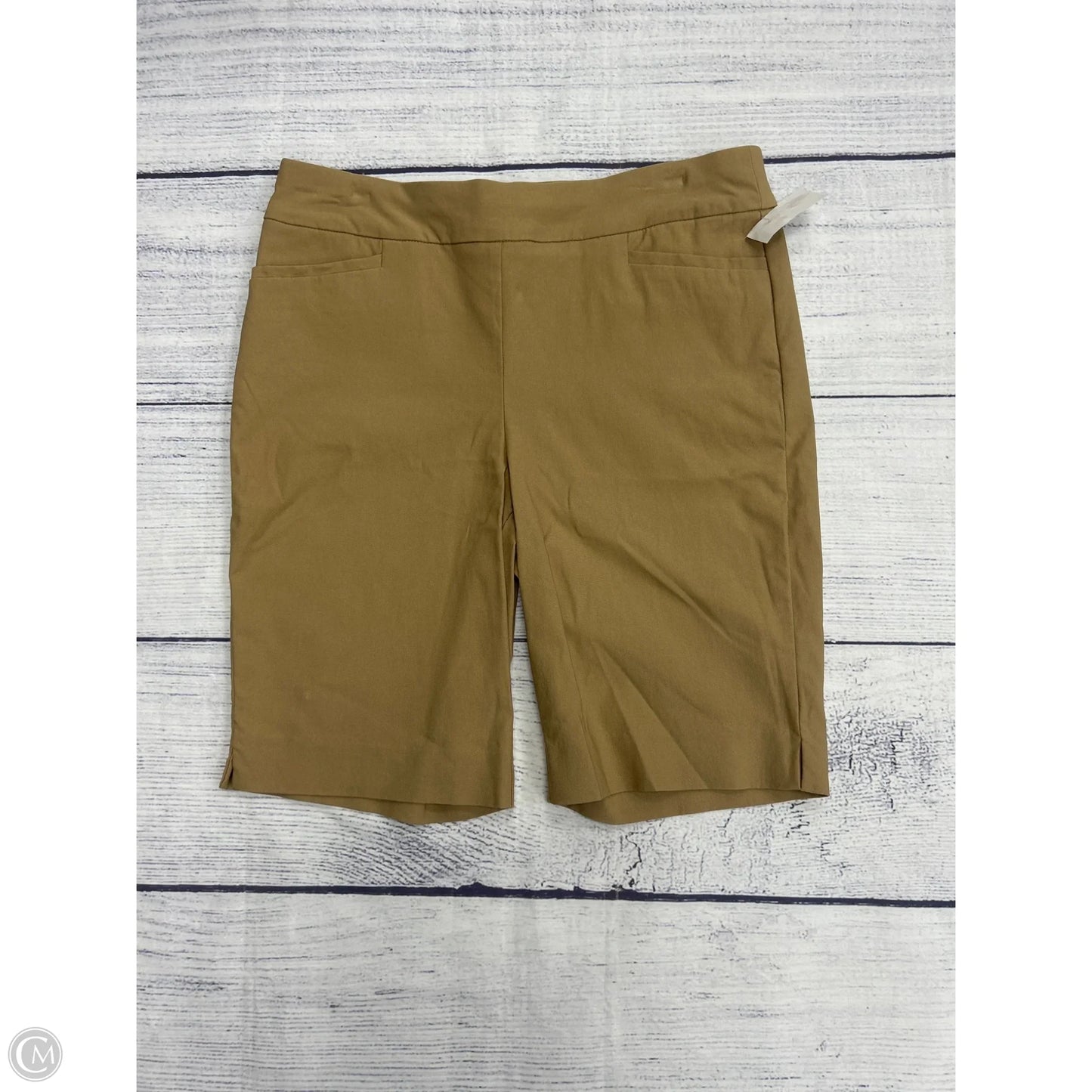 Shorts By Chicos In Tan, Size: 8