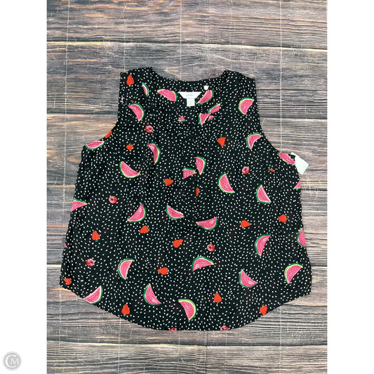 Tank Top By Cj Banks In Black, Size: 1x