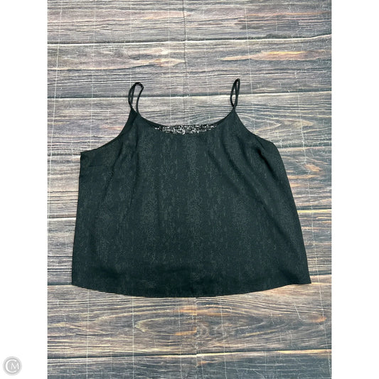 Tank Top By Maurices In Black, Size: 3x