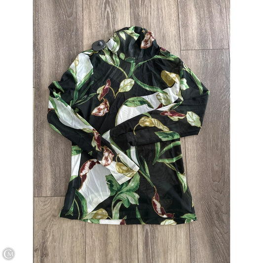 Top Long Sleeve By White House Black Market In Green, Size: M