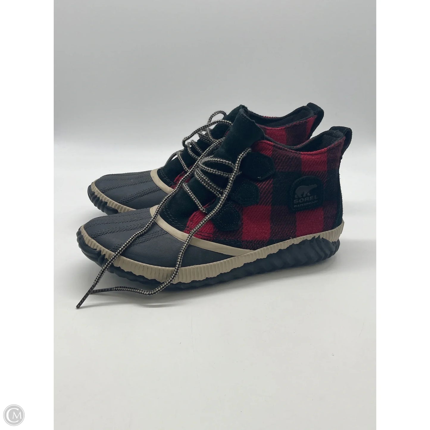 Boots Ankle Flats By Sorel In Red, Size: 9