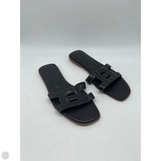 Sandals Flats By Cole-haan In Black, Size: 9