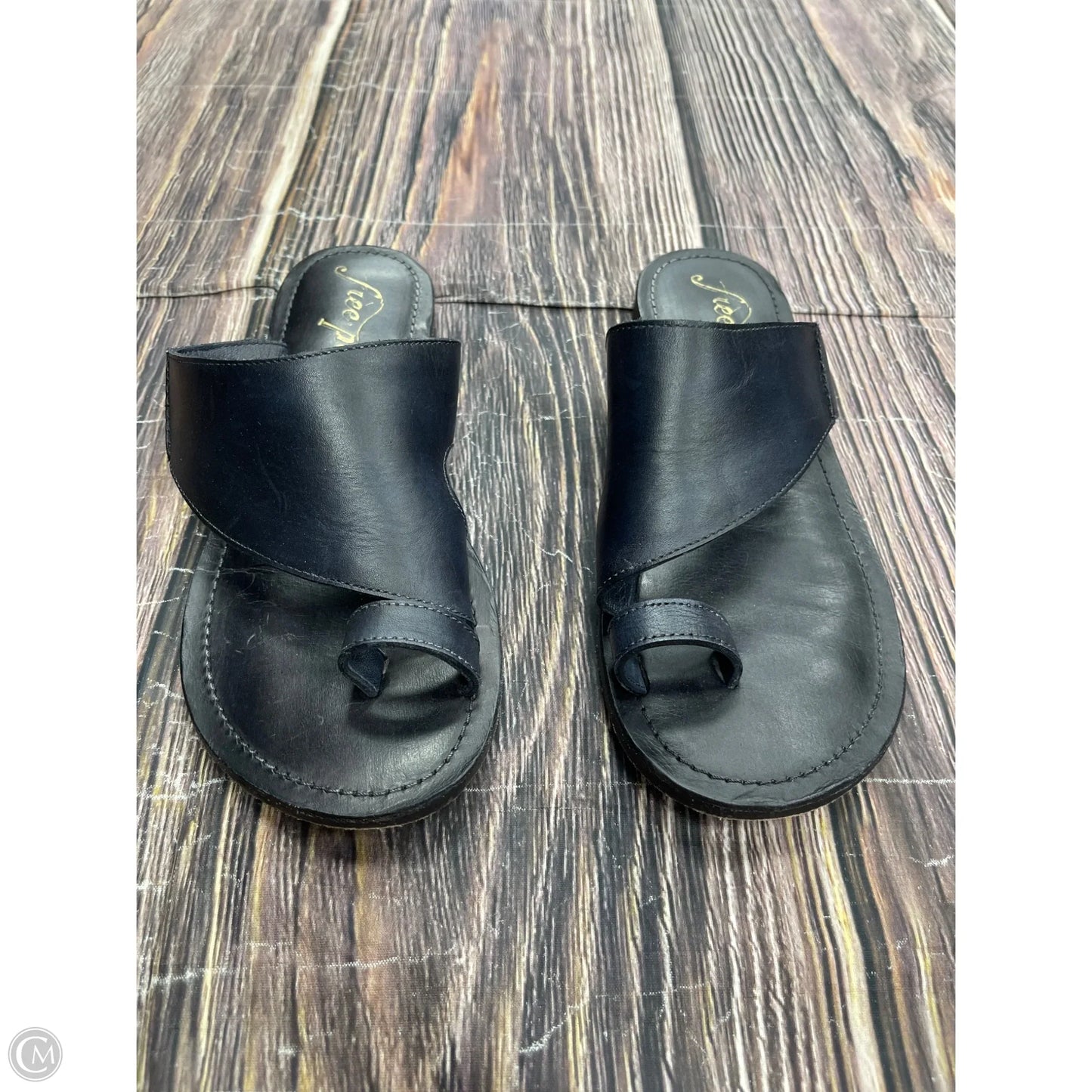 Sandals Flats By Free People In Navy, Size: 6